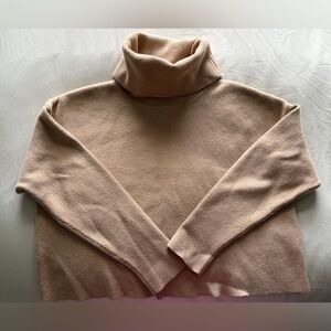 Bobbles & Lace Turtleneck Sweater